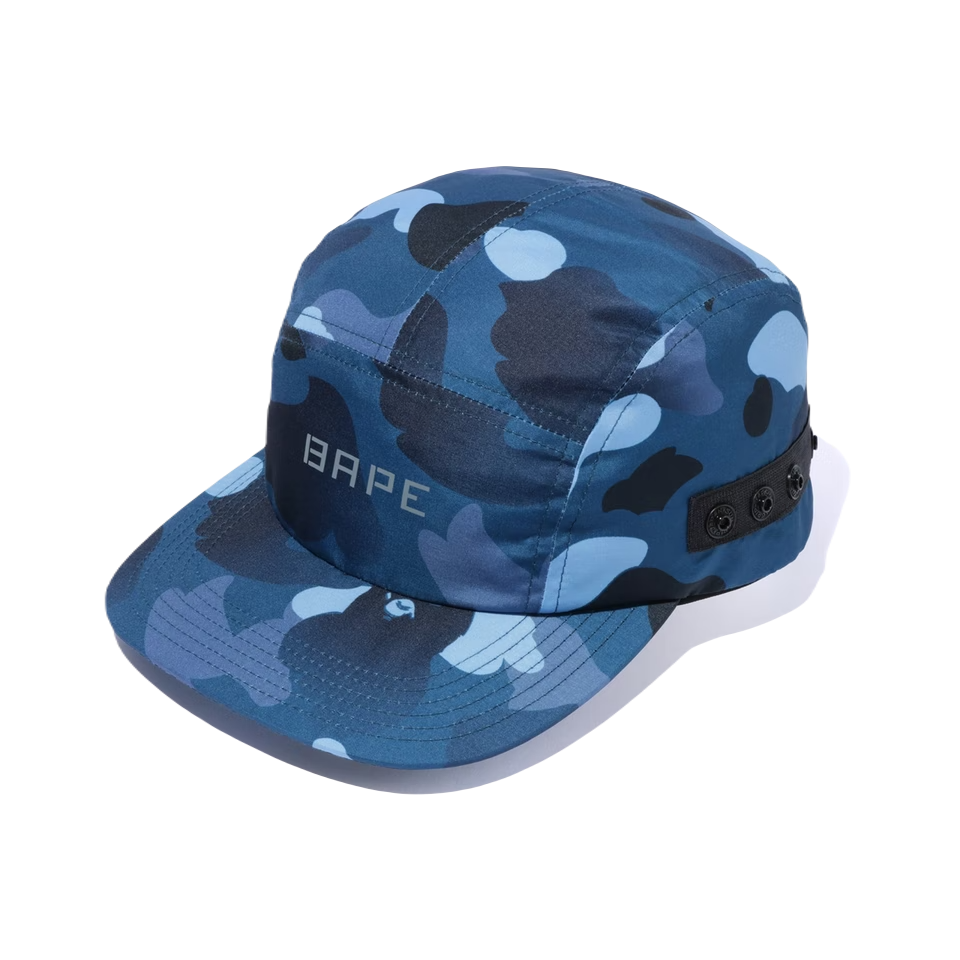 A Bathing Ape Gradation Camo Mask Cap - Blue