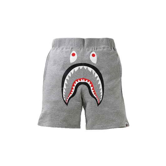 A Bathing Ape Shark Sweat Shorts - Grey