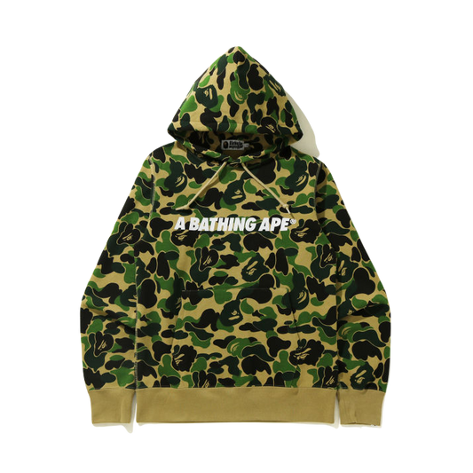 A Bathing Ape ABC Camo Pullover Hoodie - Green