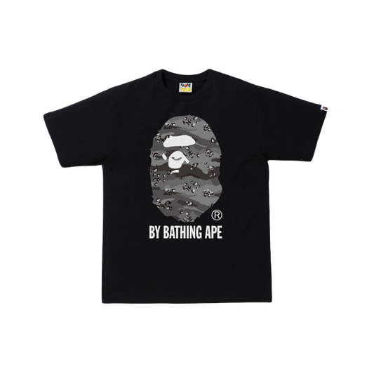 A Bathing Ape Desert Camo By Bathing Ape Relaxed Tee - Black/Grey