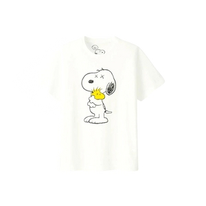 Kaws x Uniqlo x Peanuts Snoopy & Woodstock Tee - White