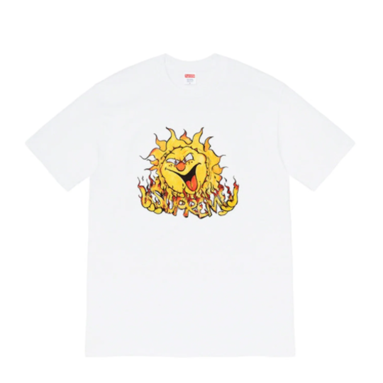 Supreme Sun Tee - White