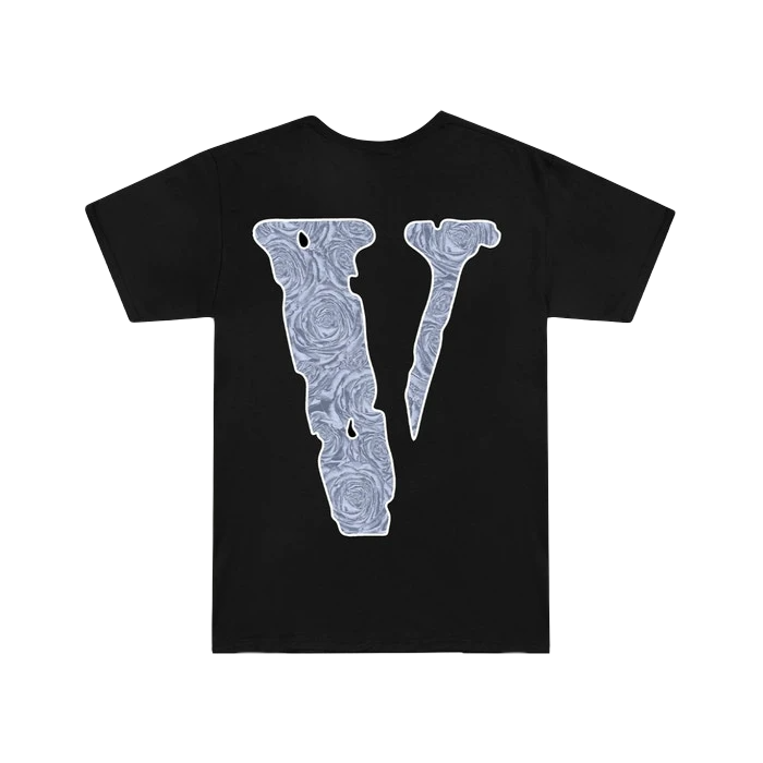 VLone x Pop Smoke The Woo T-Shirt - Black - Used