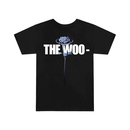 VLone x Pop Smoke The Woo T-Shirt - Black - Used