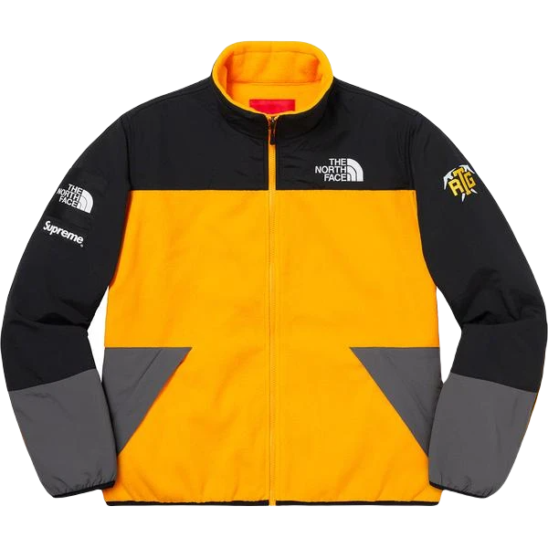 Supreme The North Face RTG Fleece Jacket - Gold - Used