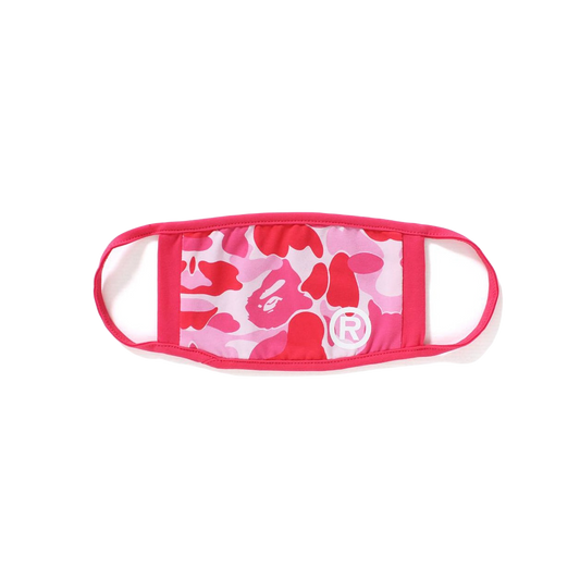 A Bathing Ape ABC Camo Mask - Pink