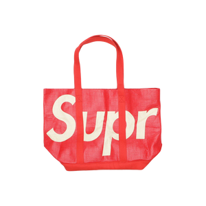 Supreme Raffia Tote - Red - Used