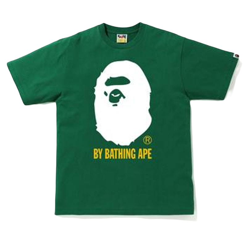 A Bathing Ape Colors By Bathing Ape Tee - Green - Used