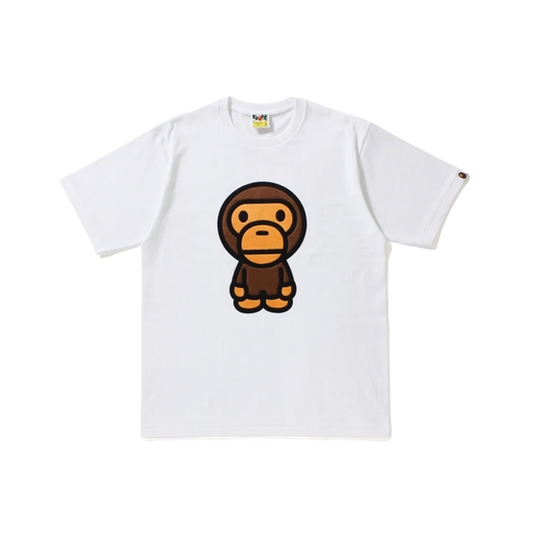 A Bathing Ape Big Baby Milo Tee - White