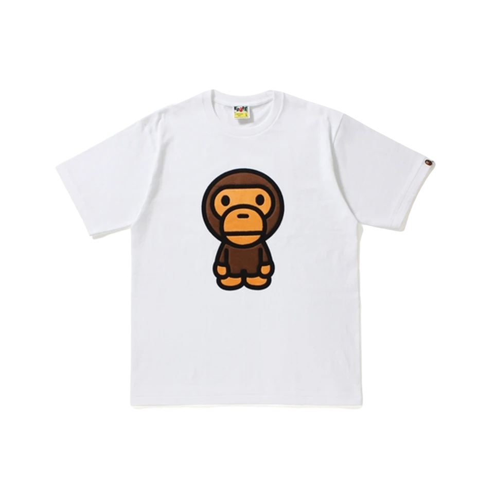 A Bathing Ape Big Baby Milo Tee - White