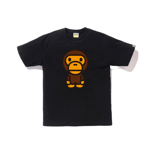 A Bathing Ape Big Baby Milo Tee - Black