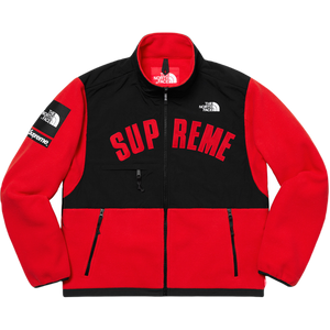 Supreme/The North Face Arc Logo Denali Fleece Jacket - Red