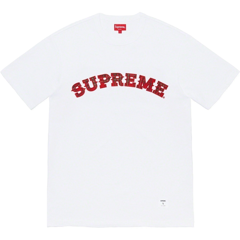 Supreme Plaid Applique S/S Top - White – Grails SF