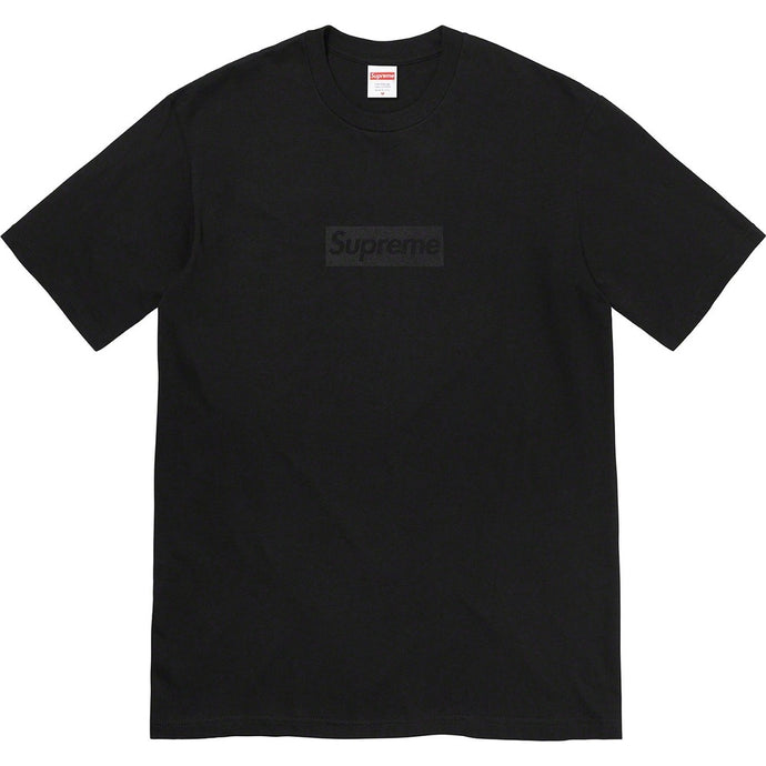 Supreme Tonal Box Logo Tee - Black