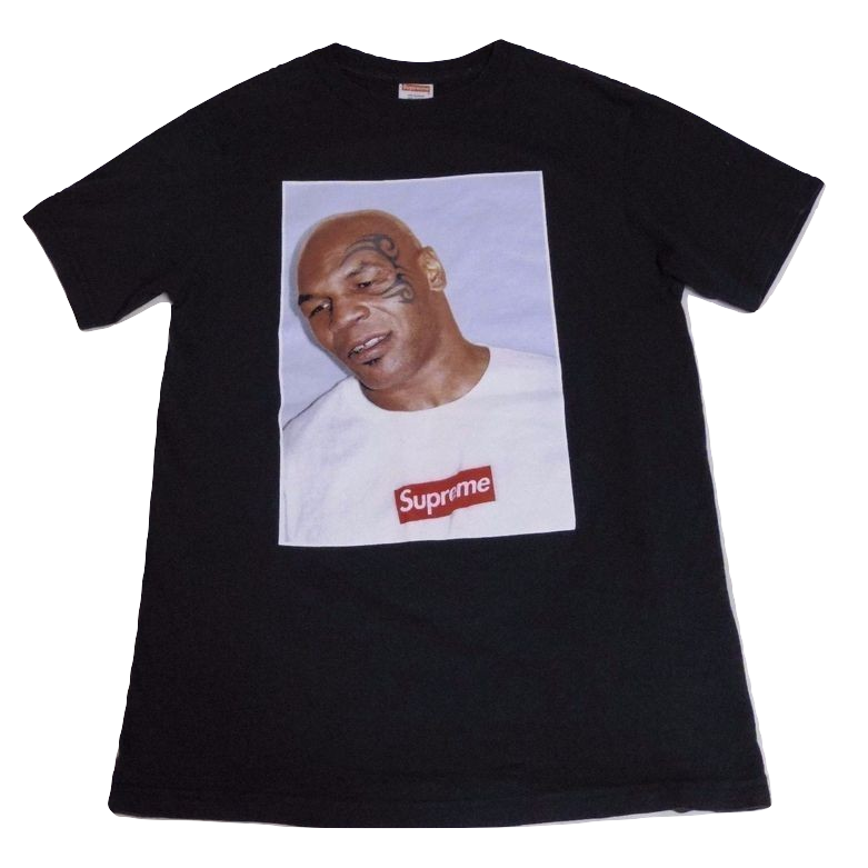Supreme Mike Tyson T Shirt Tee Black size Medium