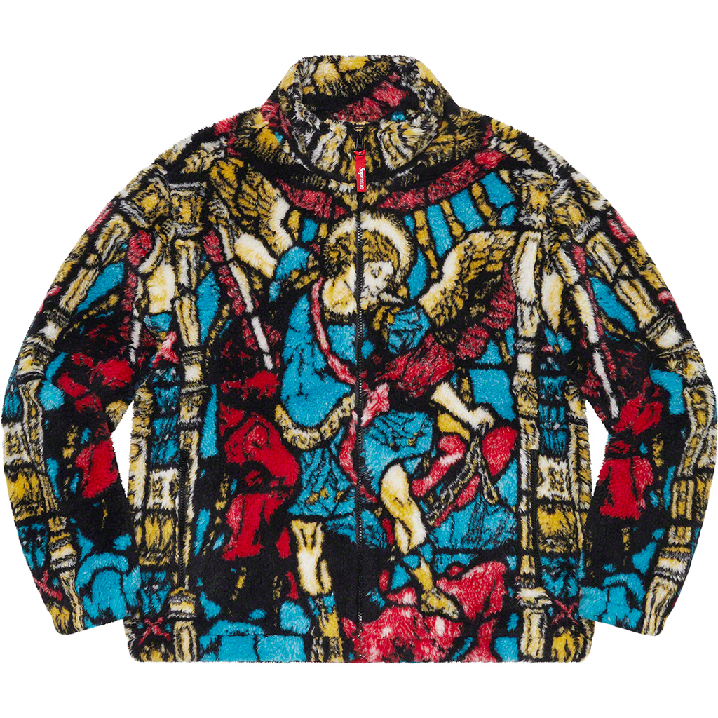 Supreme Saint Michael Fleece Jacket - Multicolor