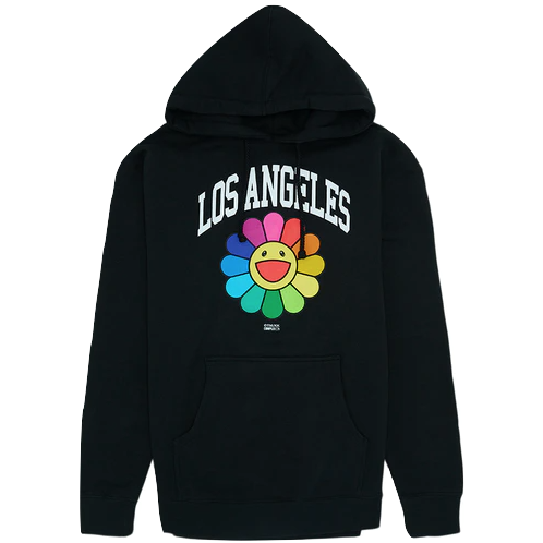 Takashi Murakami x ComplexCon Los Angeles Flower Hooded Sweatshirt - Black