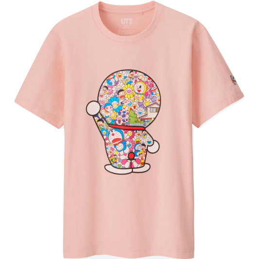 Uniqlo x Takashi Murakami x Doraemon Graphic Tee - Pink