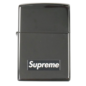 Supreme Ebony Zippo - Gunmetal